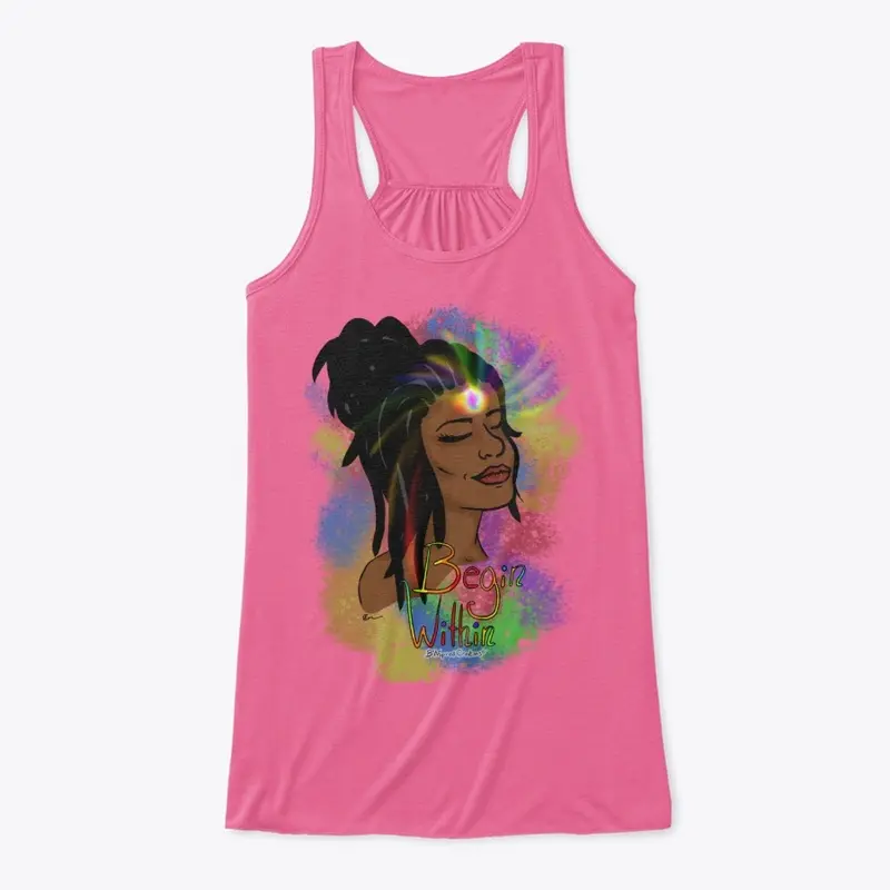 Begin Within Female Tank Top