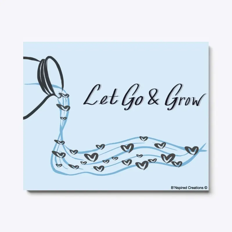 Let Go & Grow Canvas