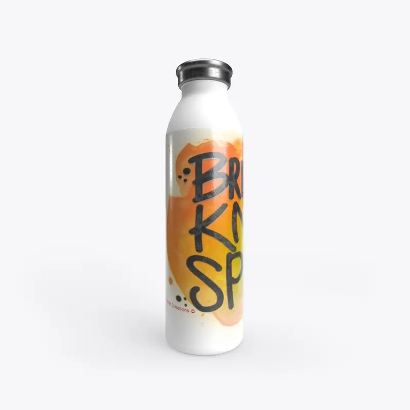 Breathe...Rainbow Stainless Water Bottle