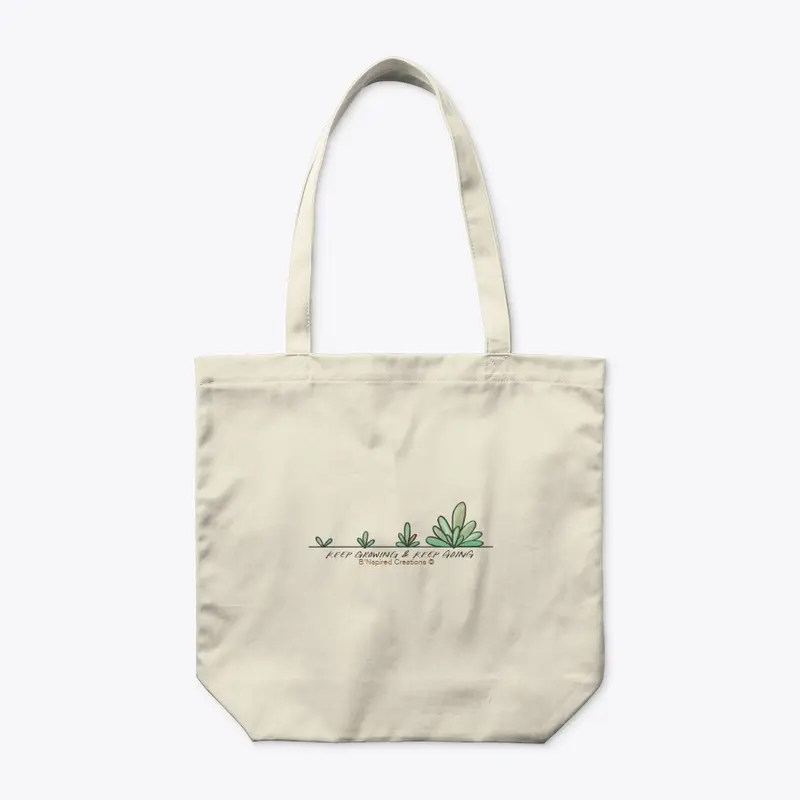 Keep Growing Organic Tote