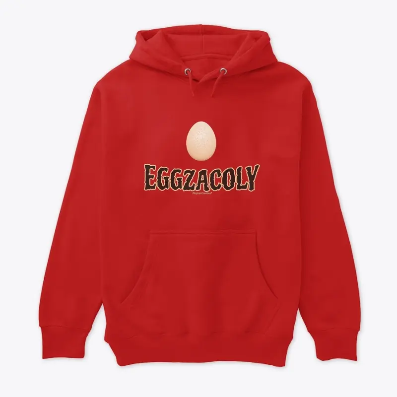 EGGZACOLY Reversed Premium Hoodie