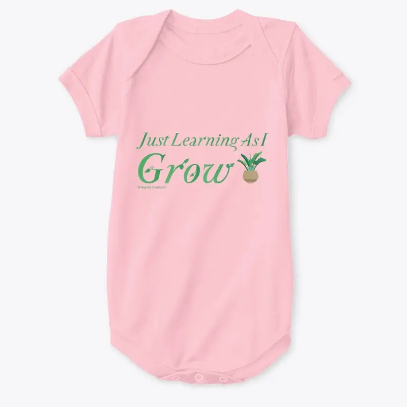 Just Learning As...Baby Premium Onesie