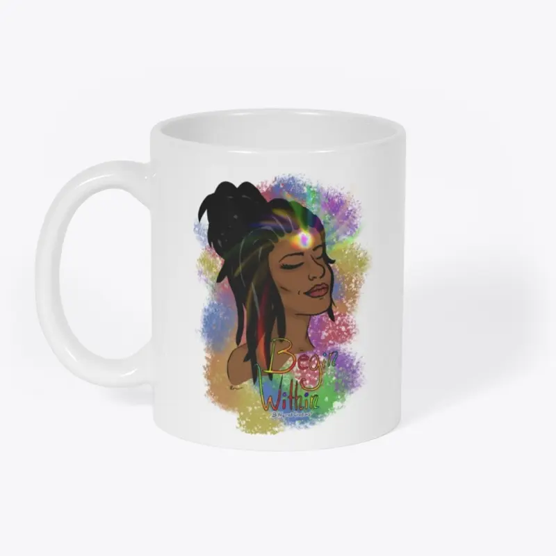 Begin Within Female Ceramic Mug