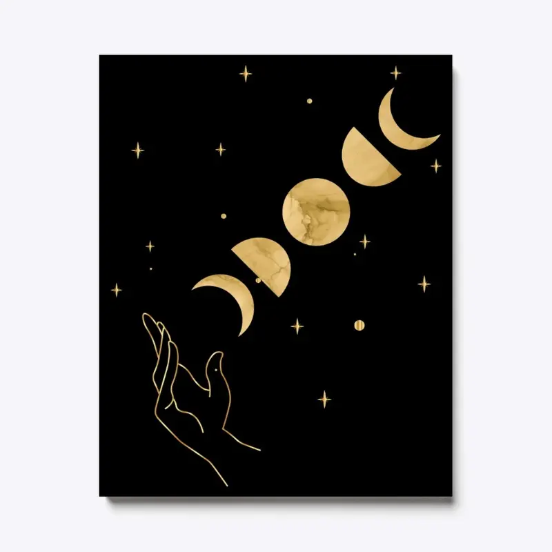 MOON Canvas Art