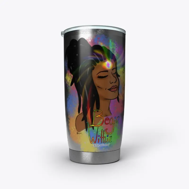 Begin Within Female Stainless Tumbler 