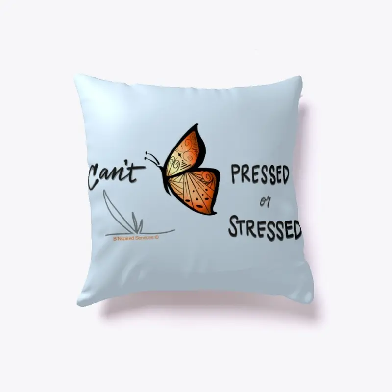 Can't B... Orange Indoor Pillow