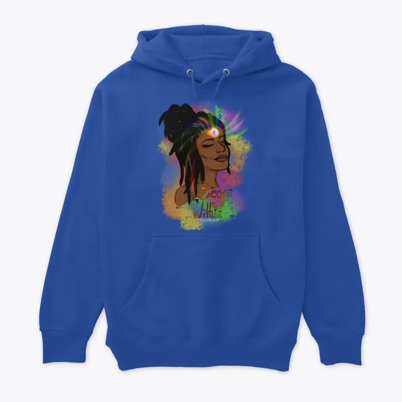 Begin Within Queen Premium hoodie 